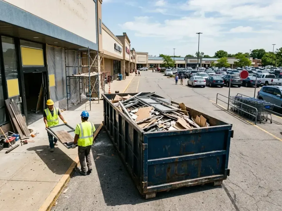 retail-store-renovation-debris-003 — frequently asked questions, Roll-off Dumpster Rentals in Wyandotte, MI